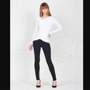 Bailey 44 Full Moon Empty Arms White Stretch Top